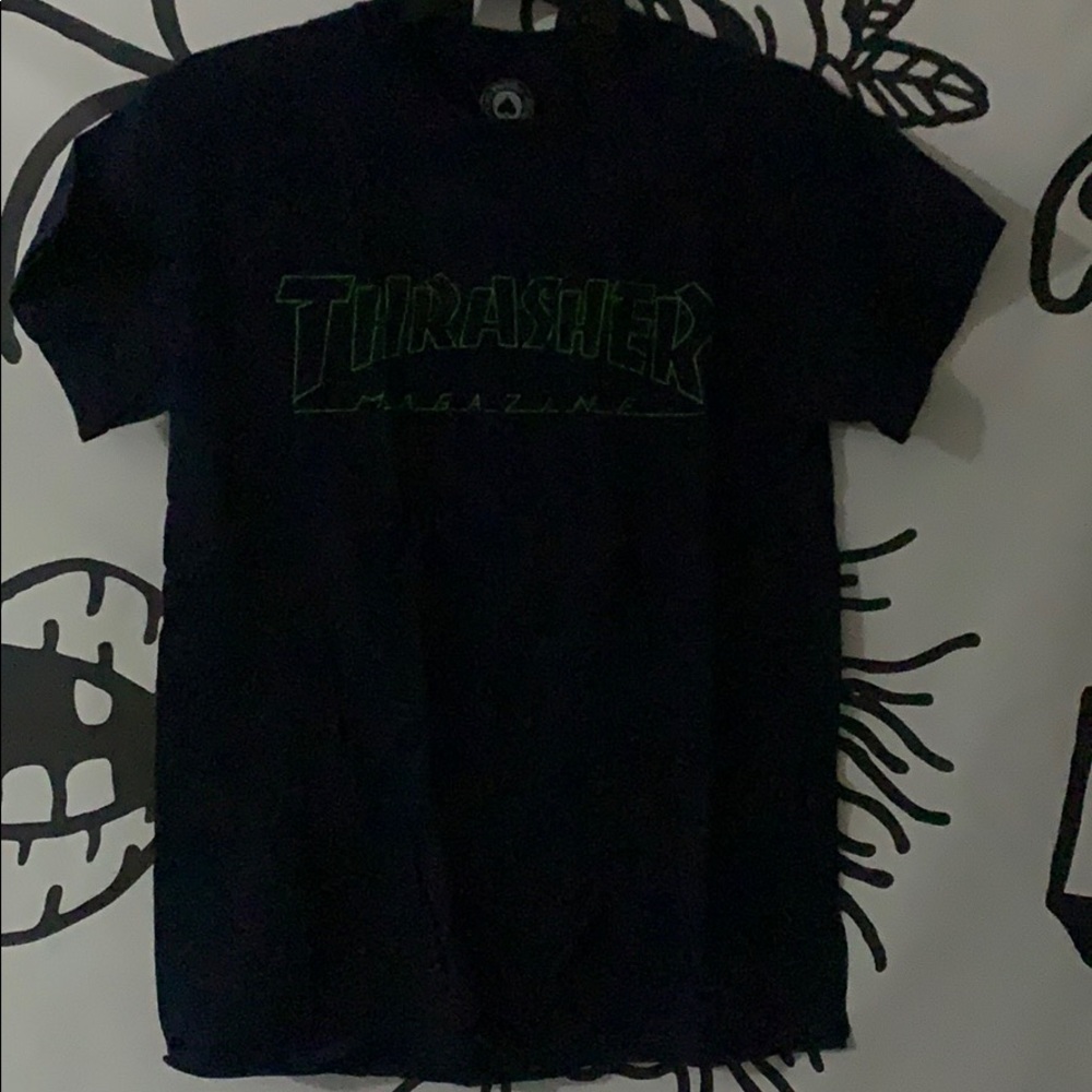 Thrasher blue goat head T-shirt
